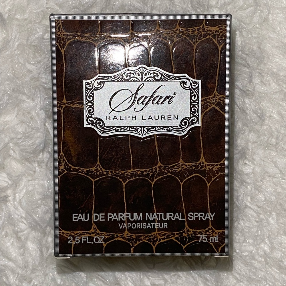RALPH LAUREN SAFARI FOR WOMEN EAU DE PARFUM SPRAY 75 ML/2.5 FL.OZ. Rare Vintage